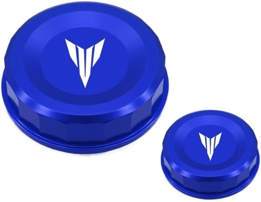 Brake Master Cylinder Cover for MT-09 MT09 MT 09 2013-2023 Mt-09 Motorcycle Accessories CNC Aluminum Front Rear Brake Clutch Fluid Reservoir Cover Oil Cap