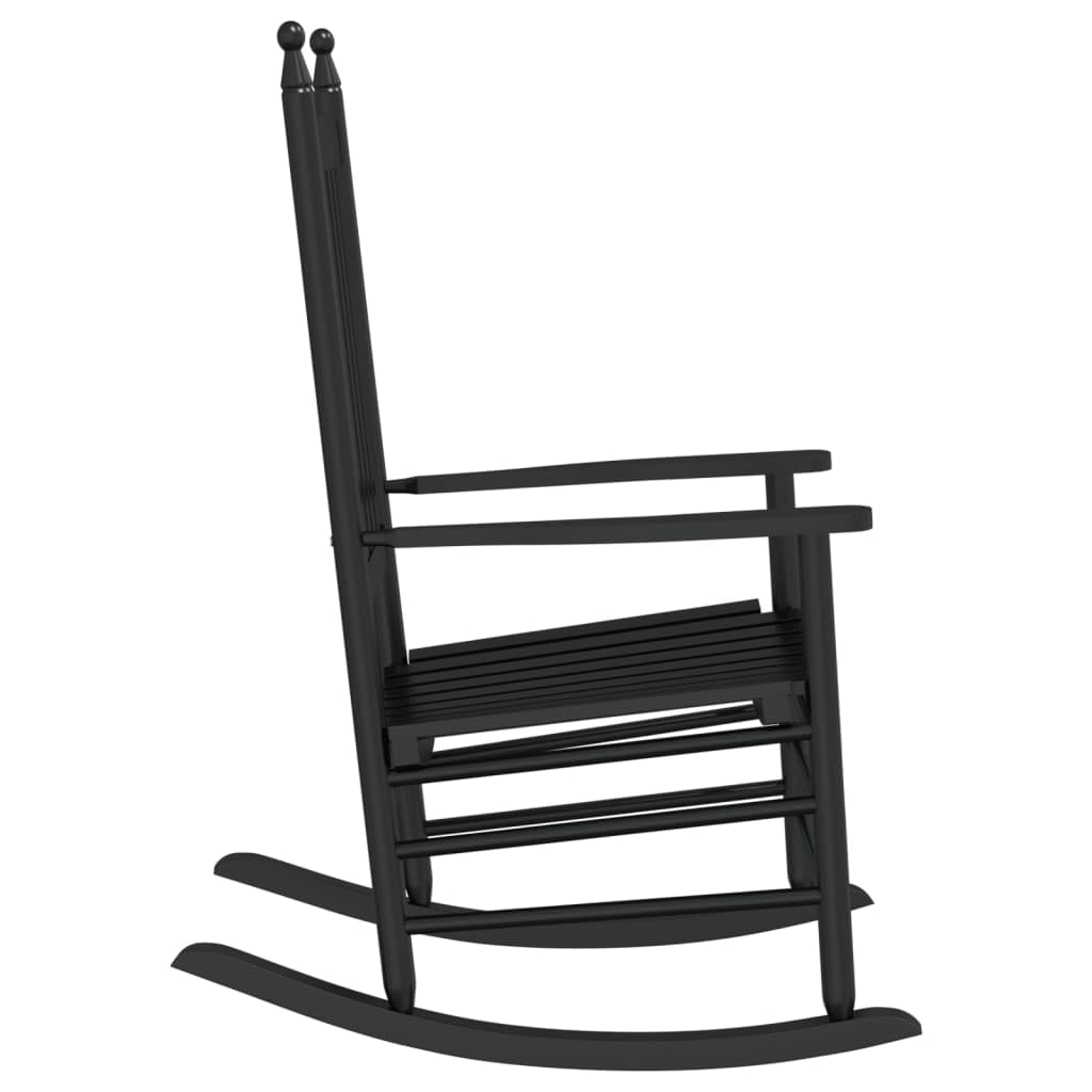 Mecedora con asiento curvado, juego de 2 unidades, madera de álamo, resistente a la intemperie y ergonómica, para salón, balcón, jardín, duradera, cómoda silla de relax con reposabrazos y