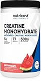 Nutricost Creatine Monohydrate Powder (Watermelon, 500 Gram) - Micronized Creatine Supplement - Vegan, Non-GMO, Gluten Free
