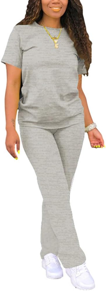 Nimsruc Two Piece Sets for Women Casual Jogging Suits - Image 3