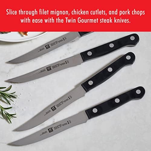 ZWILLING 4-Piece Black Steak Knife Set