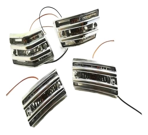 Luces de señal de giro for, for PX 125 150 200 LML T5 Grill, bombillas indicadoras intermitentes delanteras y traseras ámbar for motocicleta