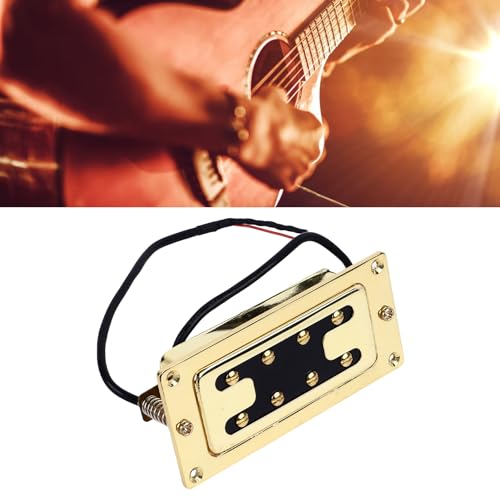 Sluffs Pilule de Basse 4-Coffre avec Une vis Accessoire de Guitare électrique en Or – vue 9