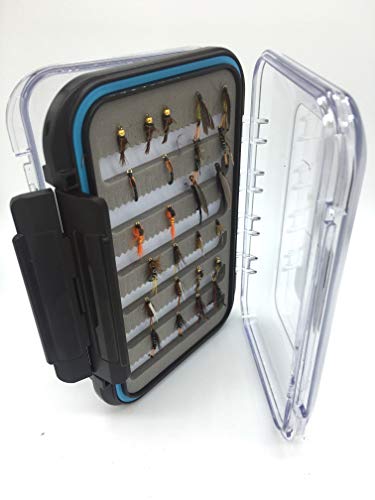 Fly Fishing Selection of Dry/Wet/Nymph/Buzzers Flies x 50 Supplied in a Doubled sided waterproof box - Image 3