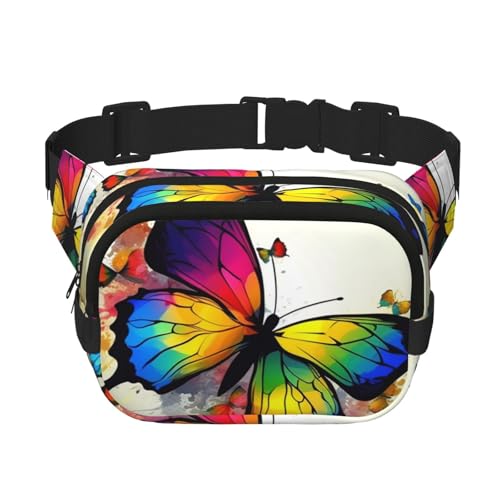 Petit sac banane tendance léger avec fermeture sécurisée pour le sport