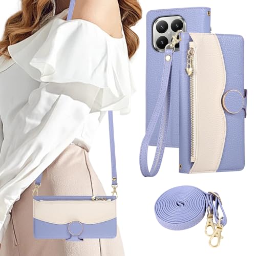 KW-LINK Xiaomi 17T �P�[�X �蒠�^ �V�����_�[ �X�}�z�P�[�X �V���I�~17t �P�[�X �蒠�^ ������� 2�F�p�b�`���[�N �g�уJ�o�[ �V���I�~17t �p �蒠�^�P�[�X Xiaomi 17T�P�[�X�J�o�[ ���K���� �J�[�h���[ �W�b�v�t�� ��