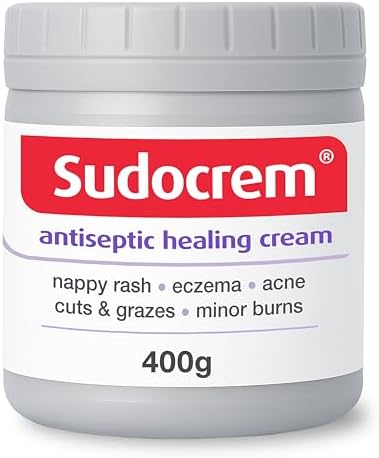 Sudocrem® Antiseptic Healing Cream, Zinc Oxide Cream for Nappy Rash, Eczema, Acne, and Minor Burns, 400g (Pack of 1) - View 3