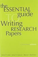 Essential Guide to Writing Research Papers 0321115139 Book Cover