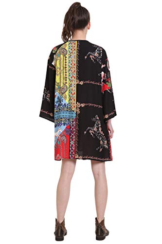 Robe Desigual 18WWVW96 idéale pour vos soirées citadines en noir 38