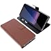 Produktbild foto-kontor Tasche kompatibel mit CAT S75 Schutzhülle braun Book Style Case Handy Schutz Hülle Buch Wallet Handyhülle Cover Klapphülle Ständer Handytasche