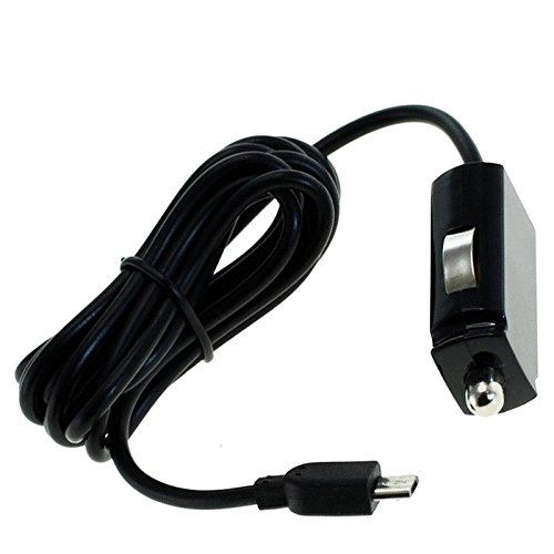Câble de chargement pour allume-cigare 12 V avec connecteur micro USB, courant de charge jusqu'à 2,1 A
