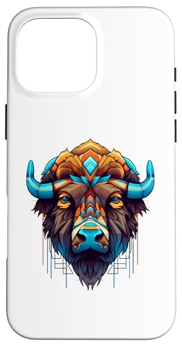 �J���t���Ȋ􉽊w�I�ȃo�C�\�����D�� �X�}�z�P�[�X iPhone 16 Pro Max �p