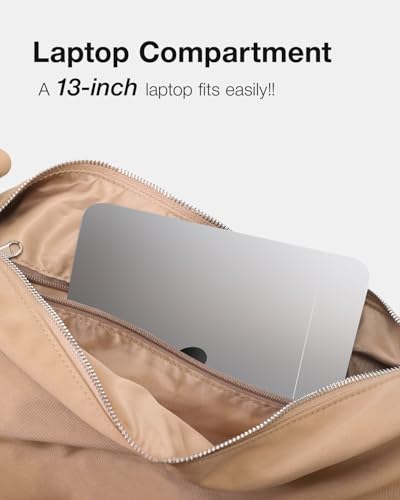 17L large travel Nylon Crescent Crossbody Bags for Women Men Sling Bag with Zipper Adjustable Strap travel Purse everydayuse4