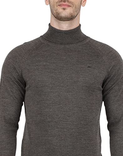 Image of Monte Carlo Men Wool High Neck Pullover Sweater