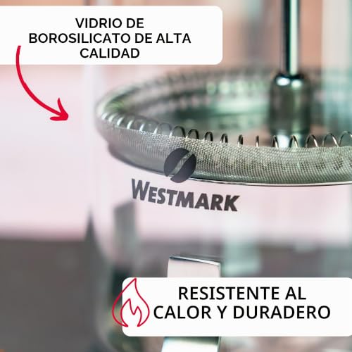 Miniatura 3 de Westmark Cafetera De Prensa Francesa, 500 Ml, Brasilia, Sin Bpa, Acero Inoxidable, 24702260