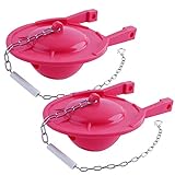 2 Pack Large 3-Inch Toilet Flapper Replacement for TOTO flapper Model G-Max, THU138S, THU175S and THU331S- Oversized Sealing and Easy to Install