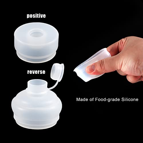 Bouchons de carafe d'eau de 5 gallons en silicone étanches TOYMIS x2 - 4