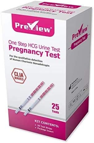 Preview 10 MIU Pregnancy Tests by SurePredict - 20 Early HcG Pregnancy Tests