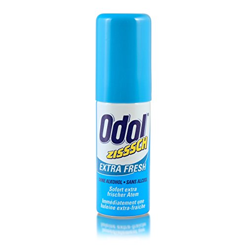 15 ml confezione da 5 Idol Odol Extra Fresh - Spray orale da viaggio, senza alcool, 5 x 15 ml, confezione da 5