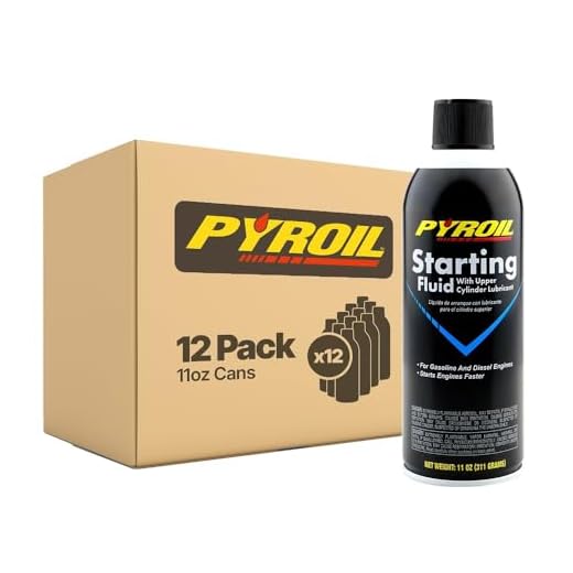 PYROIL PYSFR11 Starting Fluid, Aerosol, 11 Oz.