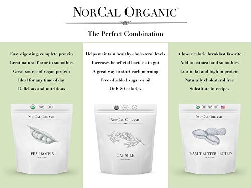 Source Organic - Premium Oat Milk Powder - 100% Vegan And Organic - Unflavored - Bulk 2Lbs #TOP1