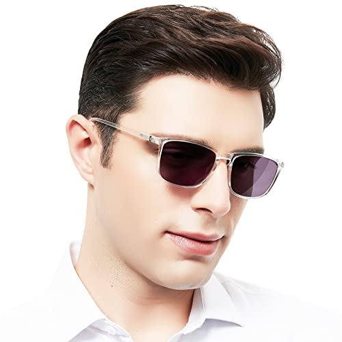 Image of OCCI CHIARI Reading Sunglasses for Men Wide Sun Glasses Readers 1.5 Outdoor UV400(1.0 1.25 1.5 1.75 2.0 2.25 2.5 2.75 3.0 3.5)
