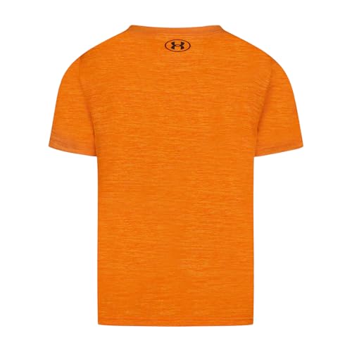 Image of Under Armour Boys' Short Sleeve Logo Graphic T-Shirt, Lightweight & Breathable, Relaxed Fit