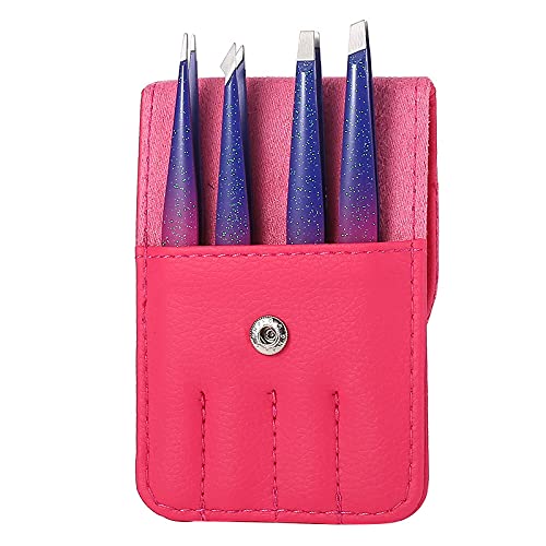 Augenbrauen-Trimmer, Edelstahl, 4-teiliges Set Cover