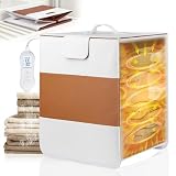 Parquix 38L Foldable Towel Warmer for Bathroom, Home & Spa, Large Capacity for Oversized Towels, Blankets & Robes, 4 Temp Modes, Auto Shut-Off Timer, Perfect Spa Gift for Loved Ones