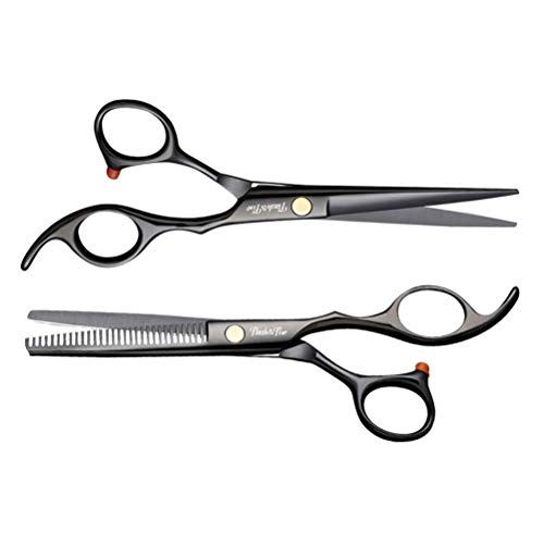 Conjunto de tesouras profissionais de cabeleireiro da Yardwe, tesouras de corte de cabelo, tesouras