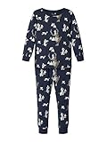 Langärmeliges T-Shirt NAME IT Boy Nachtwäsche Disney Olaf Print 98Dark Sapphire