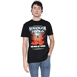 Stranger Things Vecna Rise Poster Camiseta Unisex, Negro, 4XL