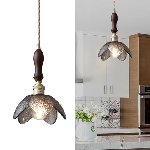 Lustre rustique laiton suspension 152 cm luminaire plafond - 2