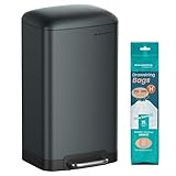 poubelle gris anthracite [Idée maligne] Une poubelle qui vous offre une solution intelligente pour vos déchets. Ayez enfin une maison bien propre et bien rangée ! Les visites imprévues de vos amis ne vous feront plus peur !