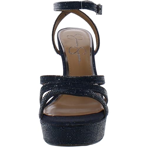 Jessica Simpson Women's Balinah 3 Faux Leather Platform Heeled Sandal3