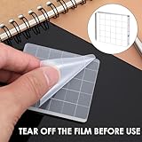 Mabor 6Pcs Acrylic Blocks for Stamping, Acrylic Stamp Blocks, Clear Stamping Tools Set with Grid Lines for Scrapbooking DIY Crafts Card Making, Assorted Sizes - Image 3