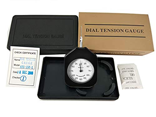 Gram Tension Meter Dial Tension Gauge Gram Force Gauge Tensiometer with Single Pointer 150G
