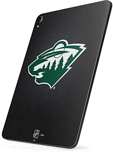 Skinit Decal Tablet skin compatible with iPad Pro 11in (2021) - Officially Licensed NHL Minnesota Wild Black Background Design