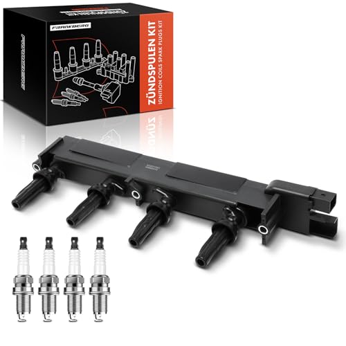 Frankberg 5x Bobine d'Allumage Essence Compatible avec 206 CC 2D 2.0L 307 CC 3B 2.0L Xsara Picasso N68 1.8L 307 SW 3H 2.0L 307 3A/C 2.0L Remplacer# UF692