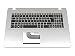 Produktbild ASUS 90NB0GA1-R33GE0 Original Tastatur inkl. Topcase DE (deutsch) schwarz/Silber mit Backlight für VivoBook Pro 17 N705UD, X705UD