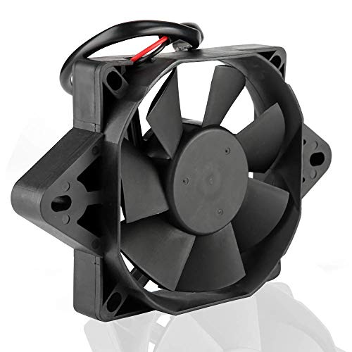 Kuuleyn - Kuuleyn 12V/15W ventilateur de refroidissement de moto, radiateur de ventilateur de refroidissement de moteur électrique pour moto ATV Go Kart Quad BUGGY 150cc 200cc 250cc Bl