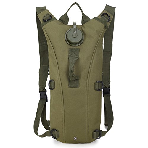 Paquete de hidratación bolsa de mochila de agua con de camuflaje táctico de vejiga