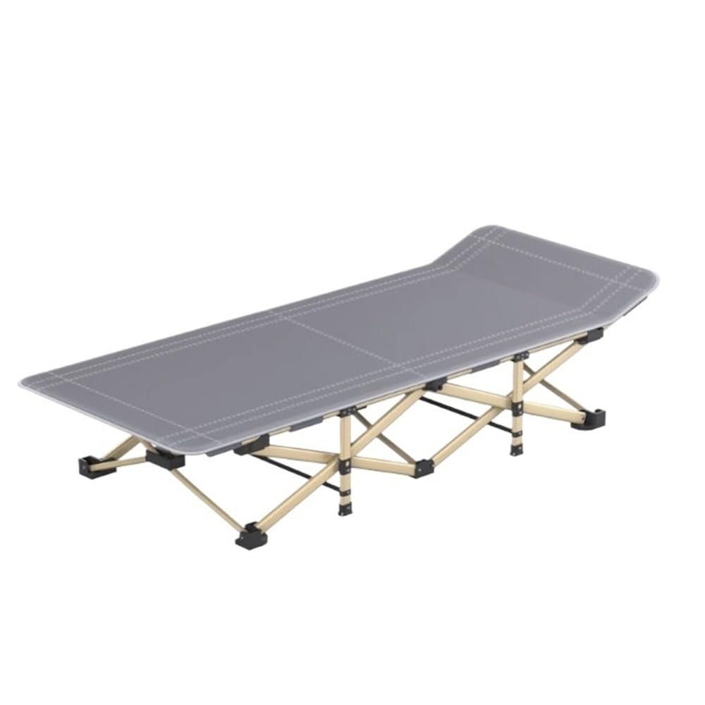 Camping Büro-Nickerchenbett, Klappbett, Begleitbett, Strandbett, Marschbett, Klappbett for draußen Feldbetten(Klein)