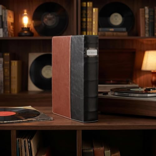 PUTNATRUE CD DVD Storage Binder 3 Pack, Holds 168 Discs and 84 Booklets with Tag Slots, PU Leather Disc Organizer for Blu-ray Movies Music Video Games, Home Media Holder by PUTNATRUE - Used condition - Image 7