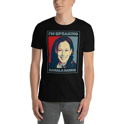 I'm Speaking Short-Sleeve Unisex T-Shirt Top Short Sleeve Black S