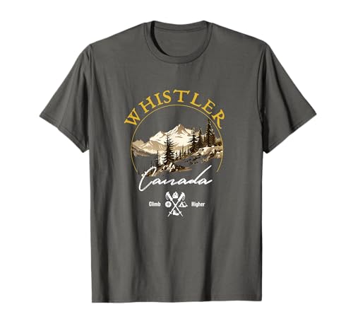 Whistler Retro Vintage Apparel - Whistler Souvenir T-Shirt