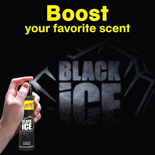 LITTLE TREES Car Air Freshener | Spray Provides a Long-Lasting Scent for Auto or Home | On-the-go Freshness | Black Ice, 6 Air Fresheners by LITTLE TREES - Image 6