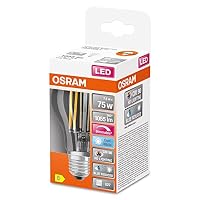 OSRAM Superstar dimmbare LED-Lampe mit besonders hoher Farbwiedergabe (CRI90) für E27-Sockel, Filament-Optik ,Kaltweiß (4000K), 1055 Lumen, Ersatz für herkömmliche 75W-Leuchtmittel, dimmbar, 1-er Pack – Ansicht 3