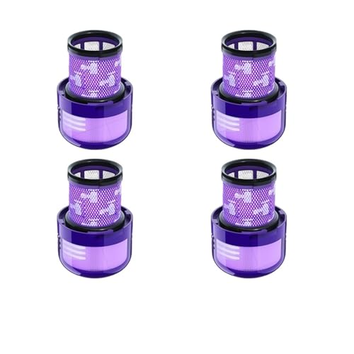 Filtro para Dyson V15 y V11 que elimina alérgenos, pack de 4 repuestos para recuperar succión 2