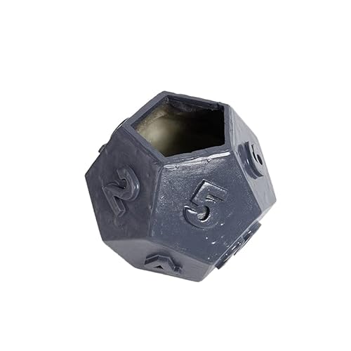 Pot de Fleur Pot de Fleurs Dice Piscine Succulent for SUCCULES DÉCOUPE DE LA Maison DE DÉCORATION Pot Pot Résine Pot Plante (Color : GR) Cover